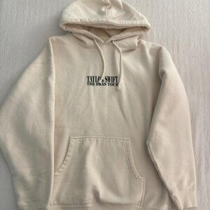 Taylor Women's Cream and White Hoodie